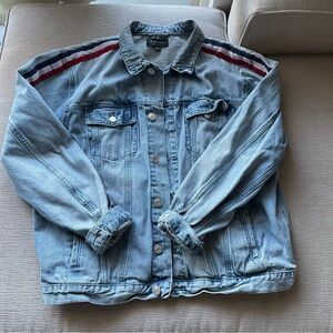 PacSun LA Striped Denim Jacket